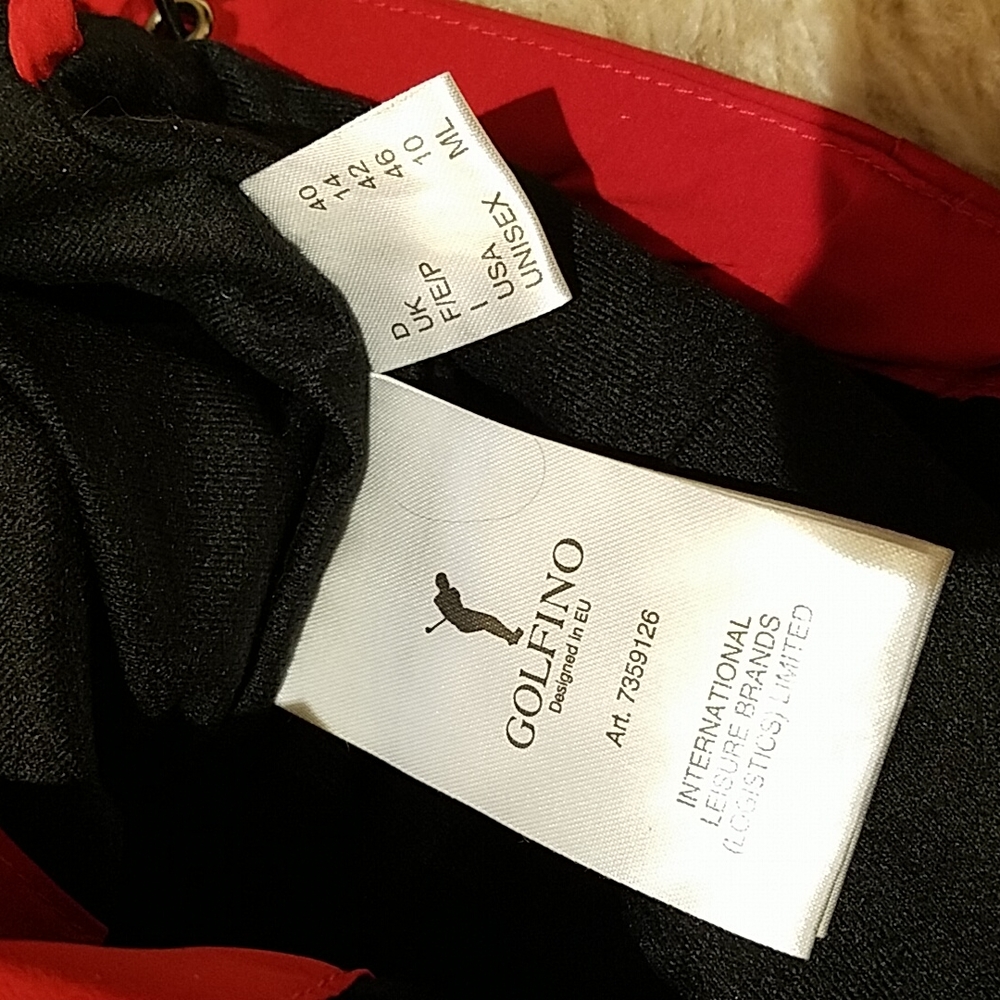 LADIES GOLFINO VERSATILE  RED JACKET SIZE 10 - Picture 13 of 16
